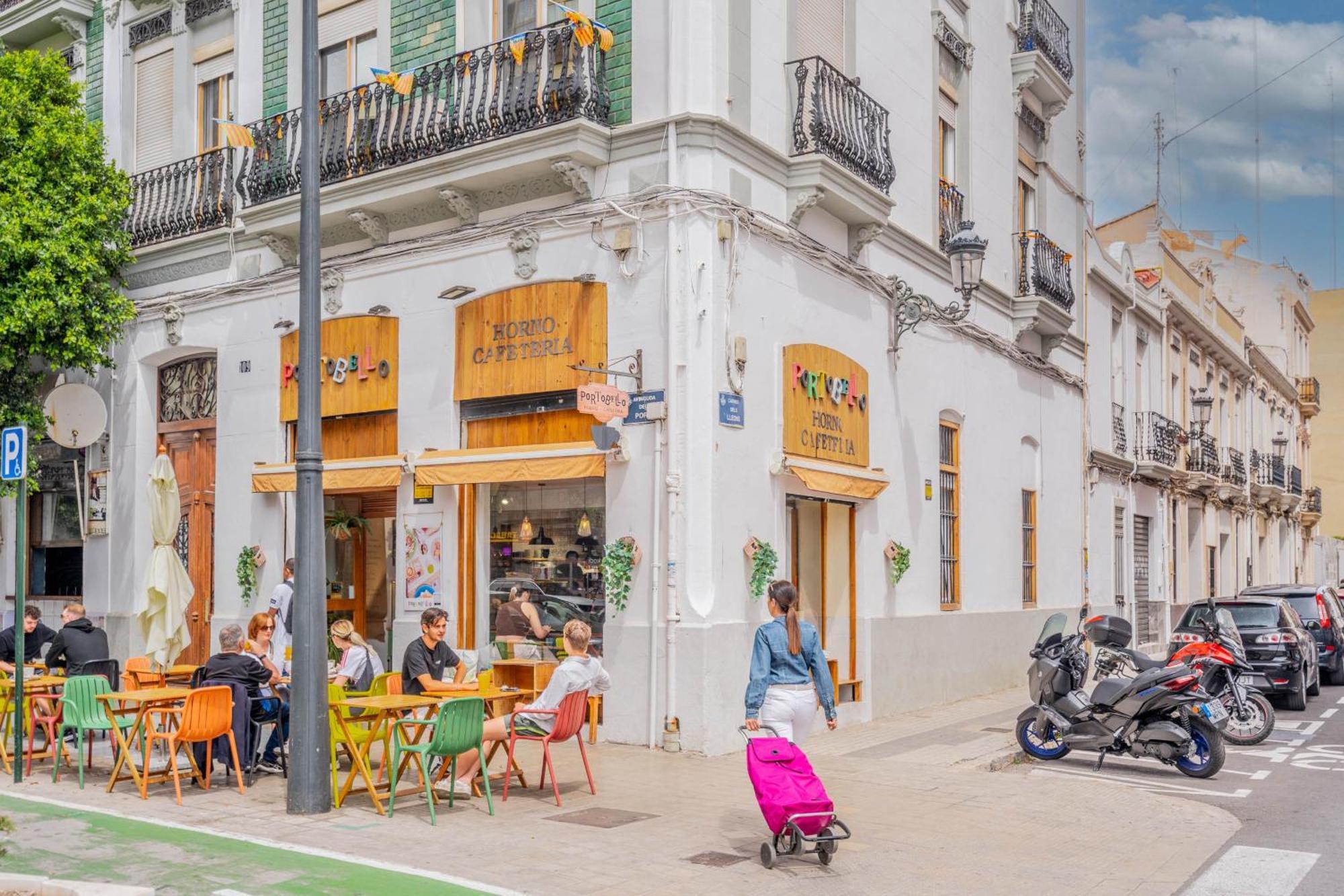 Para familias-cómodo-buena ubicación Valencia Exterior foto