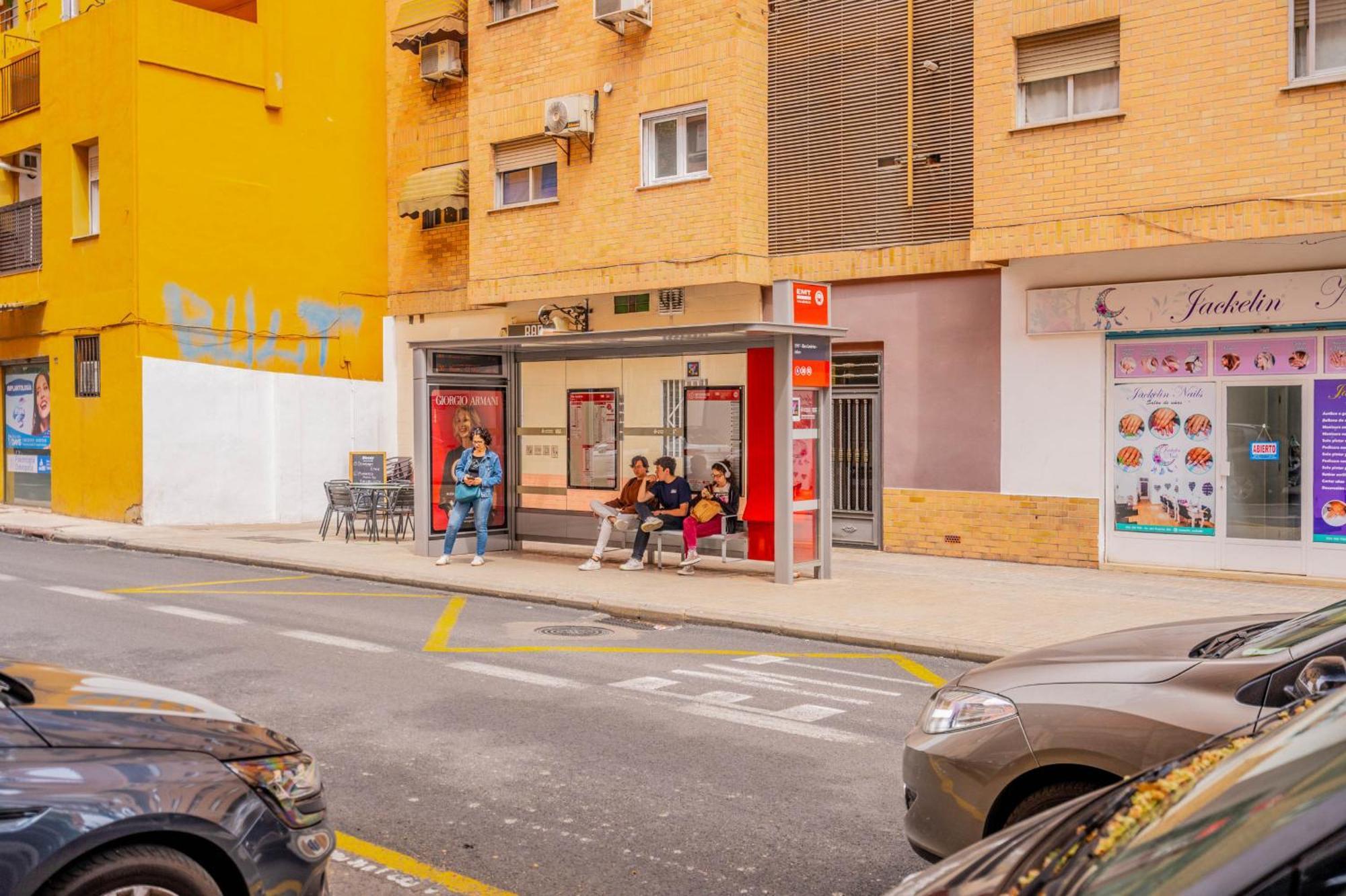 Para familias-cómodo-buena ubicación Valencia Exterior foto